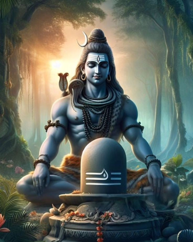 LORD SHIVA FRAMED PHOTO