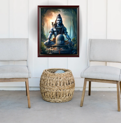 LORD SHIVA FRAMED PHOTO